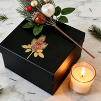 Luxuriöse Sojawachs-Duftkerzen im Glasgefäß Rauchfreie Handgemachte Moderne Hochzeitsgeschenke für Gäste