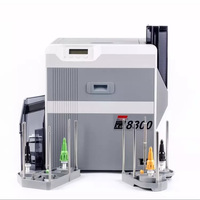 Impresora de Tarjetas de Identificación de Grado Industrial Matica XID8360 de Transferencia Térmica de Alta Definición de una Sola Cara y 300 dpi para Guías Turísticos