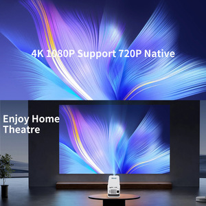 4K WiFi 6 <b>Projector</b> Android 12 Bluetooth 5.2 Smart Mini <b>Projector</b> 720P Native <b>Portable</b> Home Cinema <b>Screen</b> - Product Image 5