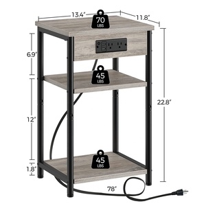 3-Arrow IER nd able Arrow Sofa IDE able con orororororts y ututlets Bedroom Lim ghtightstand con pluma torage helhelf Mall mall - Product Image 3