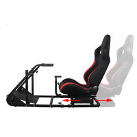 Nouveau support de volant de jeu professionnel avec siège, ensemble simulateur de course automobile et chaise pour jeux vidéo