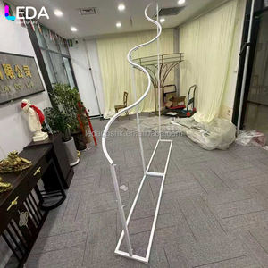 LEDA Outdoor White Metal Wave <b>Frame</b> Customized <b>Wedding</b> Background <b>Frame</b> Backdrop Arch for <b>wedding</b> - Product Image 4