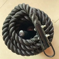 Corde de combat pour entraînement de force, équipement de gym, vente en gros, pas cher, 28mm 38mm 50mm