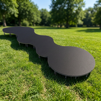 Plateforme de scène modulaire en aluminium portable pour événements, concerts en plein air, mariages et cérémonies