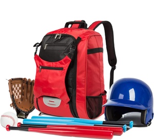 Sac à dos de baseball tendance avec échantillon gratuit pour bâtons et équipements de baseball, softball et T-ball, sac à dos de sport pour jeunes - Product Image 2