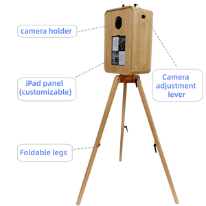Photomaton pour événements <span class=keywords><strong>de</strong></span> mariage, trépied en bois, appareil photo reflex numérique, distributeur automatique <span class=keywords><strong>de</strong></span> photos, photomaton professionnel, appareil photo reflex numérique, fournisseur <span class=keywords><strong>pas</strong></span> <span class=keywords><strong>cher</strong></span>, <span class=keywords><strong>location</strong></span> portable - Product Image 6