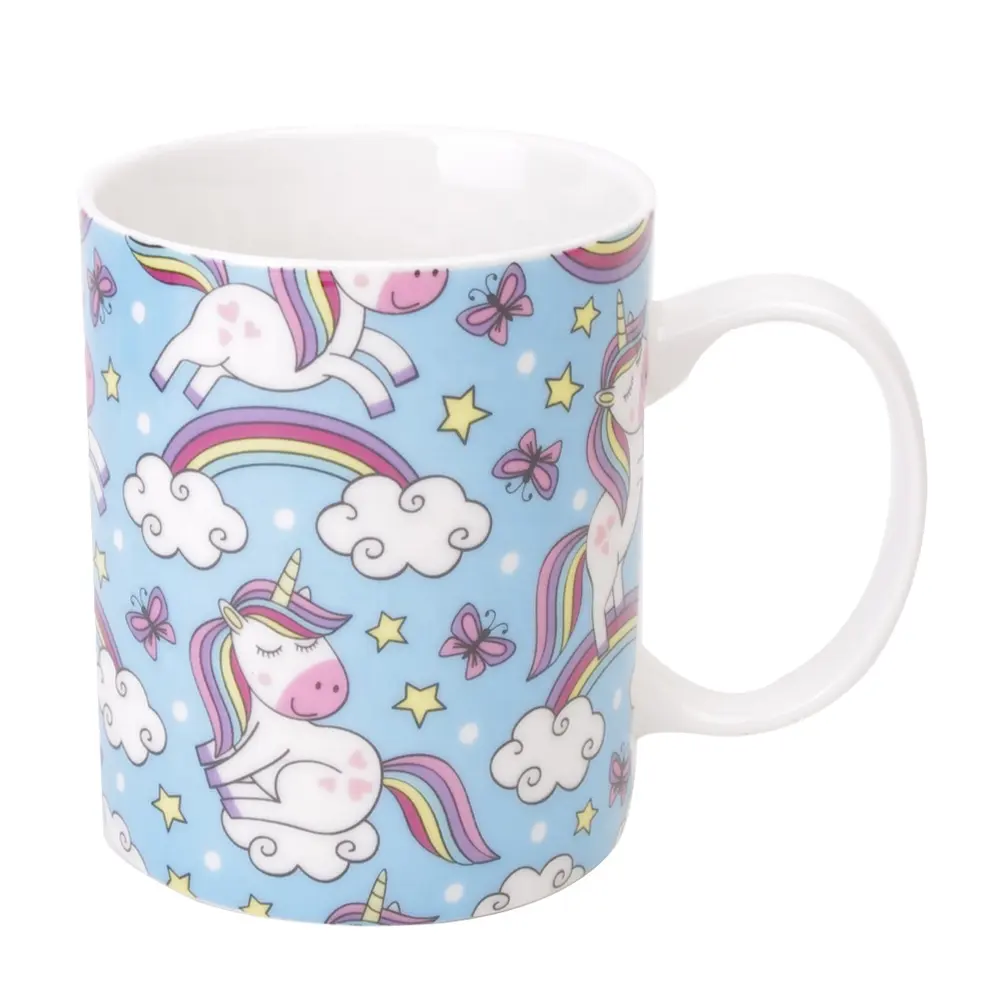 Cute lovely magic unicorn morning cup novelty animal coffee tea kids milk cup Christmas mug gift Idea for girls unicorn lovers