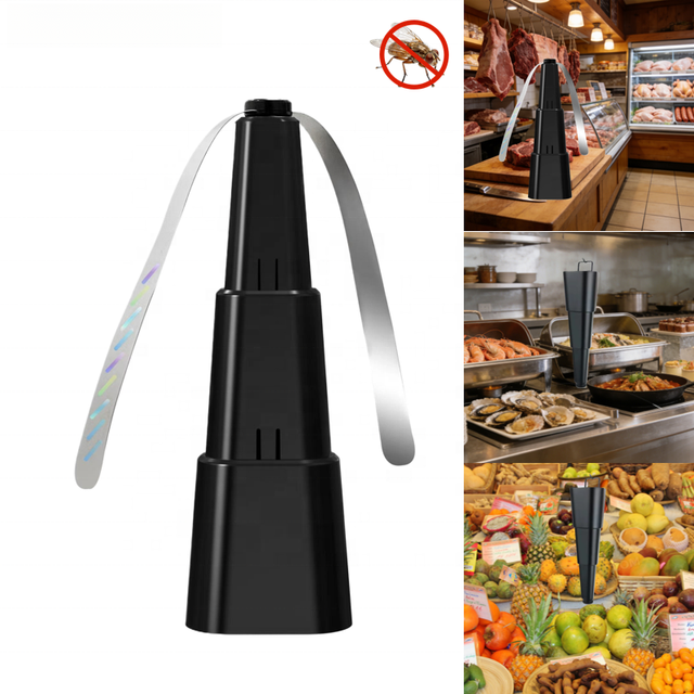 Factory Price Bug Fly Fans for Tables Portable Fly Fan Repellant Outdoor Indoor Keep Flies Away with Hanging Design