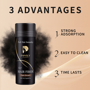 Pansly Premium Quality Black Thick Boldify <strong>Hair</strong> Filling Building Fibers Natural Color <strong>Hair</strong> <strong>Powder</strong> with Holding Spray - Product Image 6