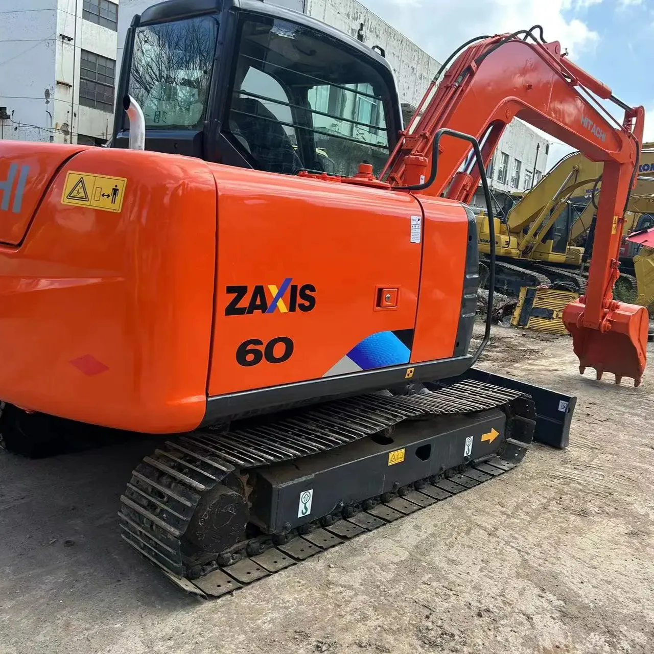 Hot bán Hitachi zx60 ex60 sử dụng máy xúc zx60 Mini Máy xúc 6 tấn Hitachi 60 máy xúc để bán