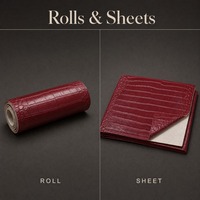 Simili cuir grain pierre Bourgogne 1,0 mm, 54 pouces, avec support brossé, élastique et résistant à l'abrasion, pour chaises, sacs à main et lampes