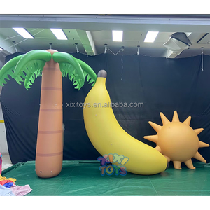 Dibujos animados de personaje de <span class=keywords><strong>mono</strong></span> inflable grande para fiesta, globo inflable de <span class=keywords><strong>mono</strong></span> publicitario para evento - Product Image 6