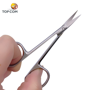 매니큐어 큐티클 네일 가위 곡선 큐티클 날카로운 스테인레스 스틸 새로운 디자인 - Product Image 6