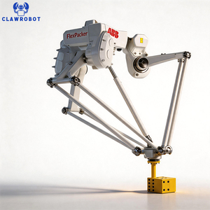 Robot Delta CLAWROBOT ABB 4 axes 15 kg FlexPacker, bras robotisé de tri de colis à grande vitesse pour la triage de plusieurs produits - Product Image 1