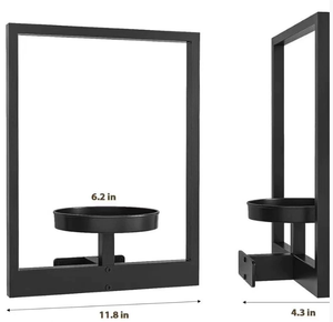 الأكثر مبيعًا إطارات نباتات ديكور حائط إطار حائط معدني صورة حامل مصنع أرفف للنوافذ - Product Image 4
