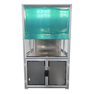 Cadre en aluminium industriel d'extrusion de structure métallique de bâtiments d'entrepôt fait sur commande - Product Image 6