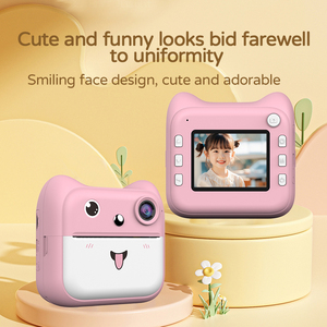 Appareil photo pour enfants, mini caméra vidéo à projection 1080P, jouets, cadeaux d'<span class=keywords><strong>anniversaire</strong></span> pour enfants, appareil photo numérique - Product Image 4