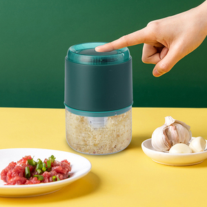 Mini robot de cuisine électrique rechargeable Fonctionnement sûr Hachoir rapide domestique 45 Hachoir à ail en plastique Instruction en <span class=keywords><strong>anglais</strong></span> - Product Image 4