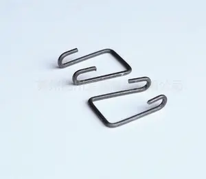Top Sales 2.8mm Sofa Plastic Covered Functional Extension Hooks Spring Hinge Clips