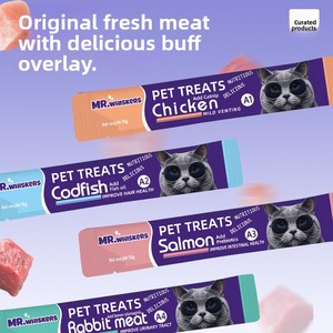 Nourriture pour animaux de compagnie : Friandises pour chats, nourriture humide pour chats adultes gestants, suppléments nutritionnels, vente en gros, approvisionnement par carton entier - Product Image 4