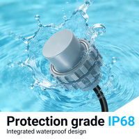 Sensor Ultrasónico Subacuático DYP-L08 de 8m de Alcance, Resistente a Interferencias, IP68, para Evitar Obstáculos en Robots de Limpieza de Piscinas