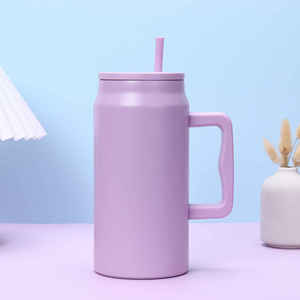 Vacuum-sealed Double-Walled Stainless Steel 50oz Large Capacity Car Cup 6-12 Hours Thermal Insulation Leak-Proof Eco-Friendly - Product Image 4