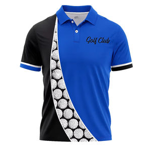 Venta al por mayor de secado rápido Fitness hombres para camisas 100% poliéster tejido de punto personalizado sublimación impresa Casual equipo de la empresa - Product Image 2