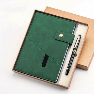 Cadeaux de bureau personnalisés pour les employés, articles promotionnels, ensemble exécutif, carnets A5 avec stylo, ensemble cadeau d'entreprise pour homme - Product Image 5