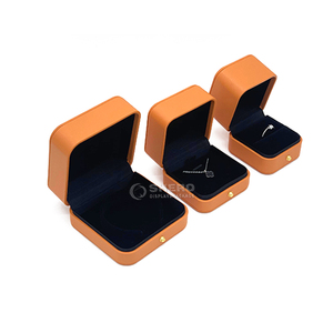 Affordable Factory Price Pu Leather Jewelry <b>Box</b> <b>Collection</b> With Various Colors For Bulk Wholesale And Custom Logo Printing - Product Image 5