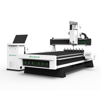 Igoldencnc Máquina Fresadora CNC de Poliuretano de Alto Rendimiento, Máquina Fresadora CNC para Espuma y MDF con Cambio Automático de Herramientas