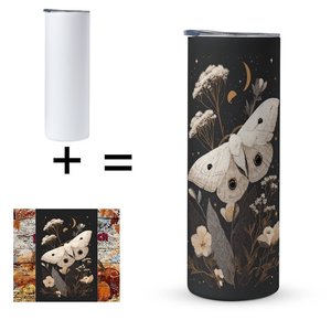 Stainless Steel Tumbler 20oz Custom Pattern Durable <b>Insulated</b> <b>Cup</b> For Car Use - Product Image 4