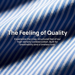 Camicia Estiva Personalizzata 2026 100% Poliestere da <span class=keywords><strong>Uomo</strong></span> Y2k a Righe con Bottoni, Manica Corta, <span class=keywords><strong>Oversize</strong></span> - Product Image 4