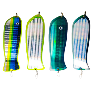 SNEDA - Señuelo de Pesca con Forma de Pez Extra Grande de 32 cm, Cuchilla de Pala Resistente para Pesca de Salmón - Product Image 1