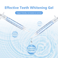 TONGWODE - Jeringas de Gel Blanqueador Dental con Peróxido al 35% de 3 ml, 7 g, para Uso Doméstico, Cuidado Dental