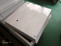 Plafonnier LED à grille classique T5/T8 60x60cm avec réflecteur miroir 2x2 pieds, 3x20W, lumière fluorescente à persiennes pour école