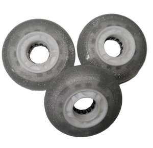 Roues en PU lumineuses YSMLE en gros pour slalom freestyle, 76 mm, pour patins à roulettes à 3 roues/skateboard/<span class=keywords><strong>poussette</strong></span> enfant - Product Image 4