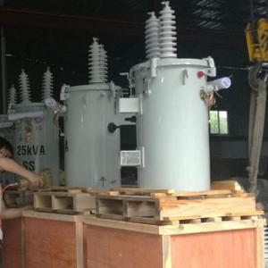 Trasformatore di installazione a palo singolo 15kva 25 Kva 75kva 100 Kva 13.8kv 13.2kv 120v 220v 60hz trasformatore cilindrico a forma di bobina - Product Image 5