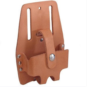 New cross-border PU leather tape measure storage <b>bag</b>/waist <b>bag</b>, outdoor wear-resistant thickened multi-functional <b>tool</b> kit/<b>tool</b> - Product Image 3