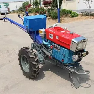 Tracteur à main 15HP, bandes de 10 pouces, avec appareils de ferme