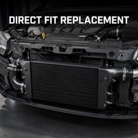 Kit d'intercooler 50 mm compatible usine pour VW Golf VI GTI 2.0 TSI EA888 2009-2013 – Amélioration du refroidissement du turbo