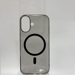 Funda Transparente para Teléfono Móvil de PC en Negro Cristal, con Diseño Antigolpes y Función Magnética - Product Image 1