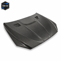 Capot en fibre de carbone haute brillance pour BMW M6 F06 F12 F13 Coupé Cabriolet Gran Coupé 2012-2018, montage direct