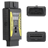 Adaptador GODIAG GT106 PLUS de 24V a 12V para Camiones de Trabajo Pesado con Función de Limpieza y Prueba de Inyectores de Combustible y Prueba de Relés para Autos y Camiones