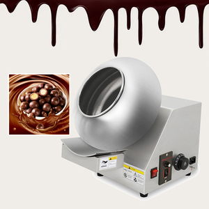 Machine à enrober les noix de chocolat de type <span class=keywords><strong>Selmi</strong></span>, machine automatique pour enrober les amandes, les cacahuètes, les dattes, les fruits secs - Product Image 1