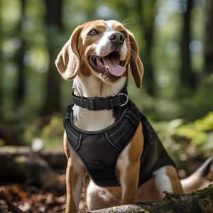 Collar para Mascotas de Nailon Clásico y Económico, Ajustable, Acolchado de Neopreno Suave, Reflectante - Product Image 2