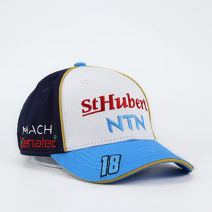 Casquette de baseball auto <span class=keywords><strong>en</strong></span> coton personnalisé de bonne qualité avec conception de broderie Casquette de course de <span class=keywords><strong>voiture</strong></span> à 6 panneaux - Product Image 3