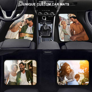 Wholesale Custom Die Cut Logo Mat for <strong>Car</strong> Printed Universal Four-piece <strong>Set</strong> <strong>Car</strong> Floor Mats with <strong>Design</strong> - Product Image 4