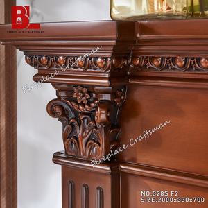 Manteau <span class=keywords><strong>de</strong></span> <span class=keywords><strong>cheminée</strong></span> électrique 328S avec <span class=keywords><strong>souffleur</strong></span> d'air Puissance 1500W pour la maison ou l'hôtel Utilisation au <span class=keywords><strong>feu</strong></span> <span class=keywords><strong>de</strong></span> bois - Product Image 3