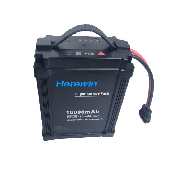 Herewin Lipo Battery Packs Li-ion Polymer Battery for Drone 12000mah 16000mah 22000mah 30000mah 22.2v 44.4 20c 25c 6s 12s