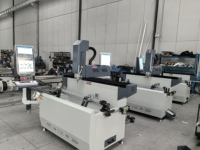 Machine de perçage et de fraisage à profil en aluminium de 1200 mm avec écran tactile grand format et moteur servo de 3,5 kW